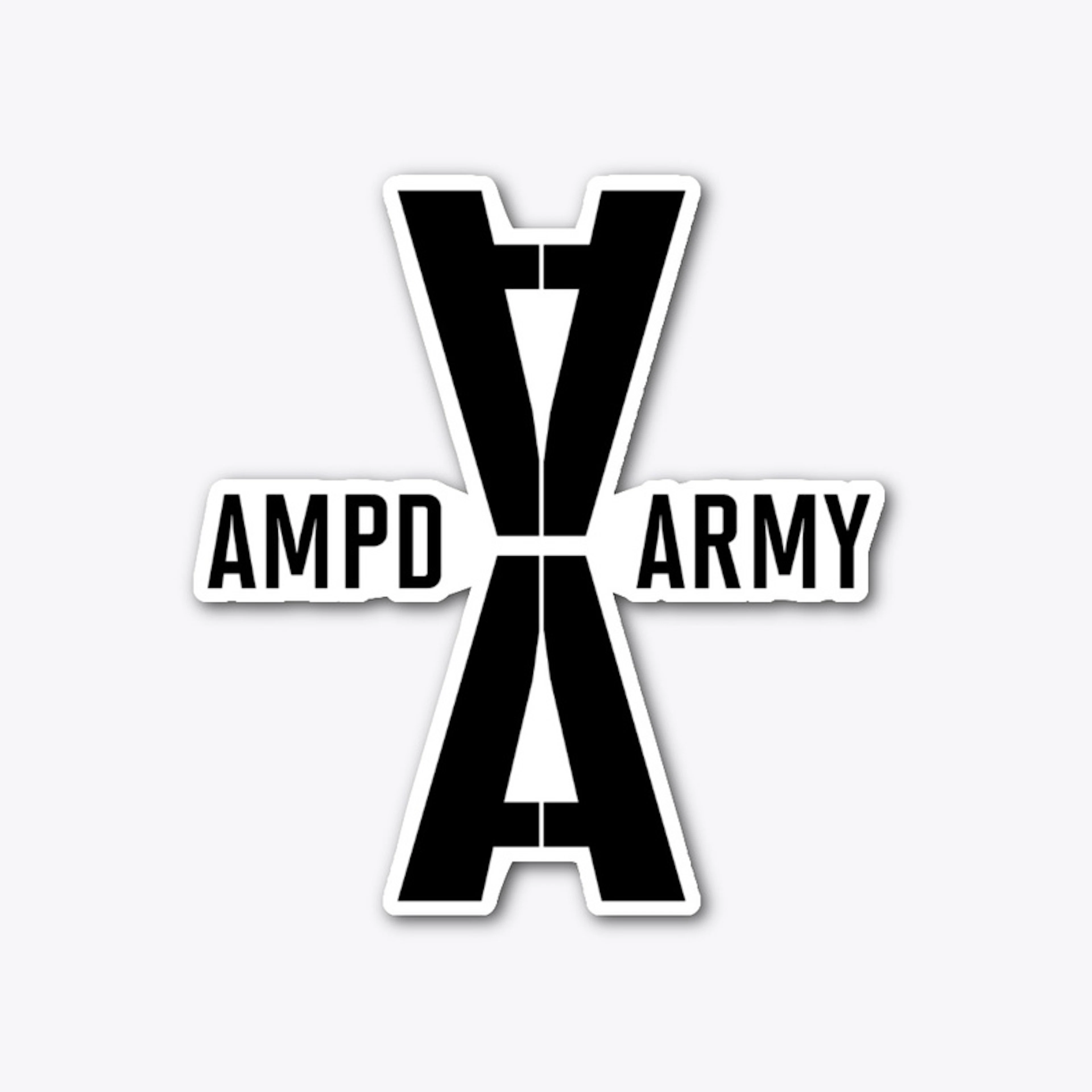 AMPD ARMY STICKER