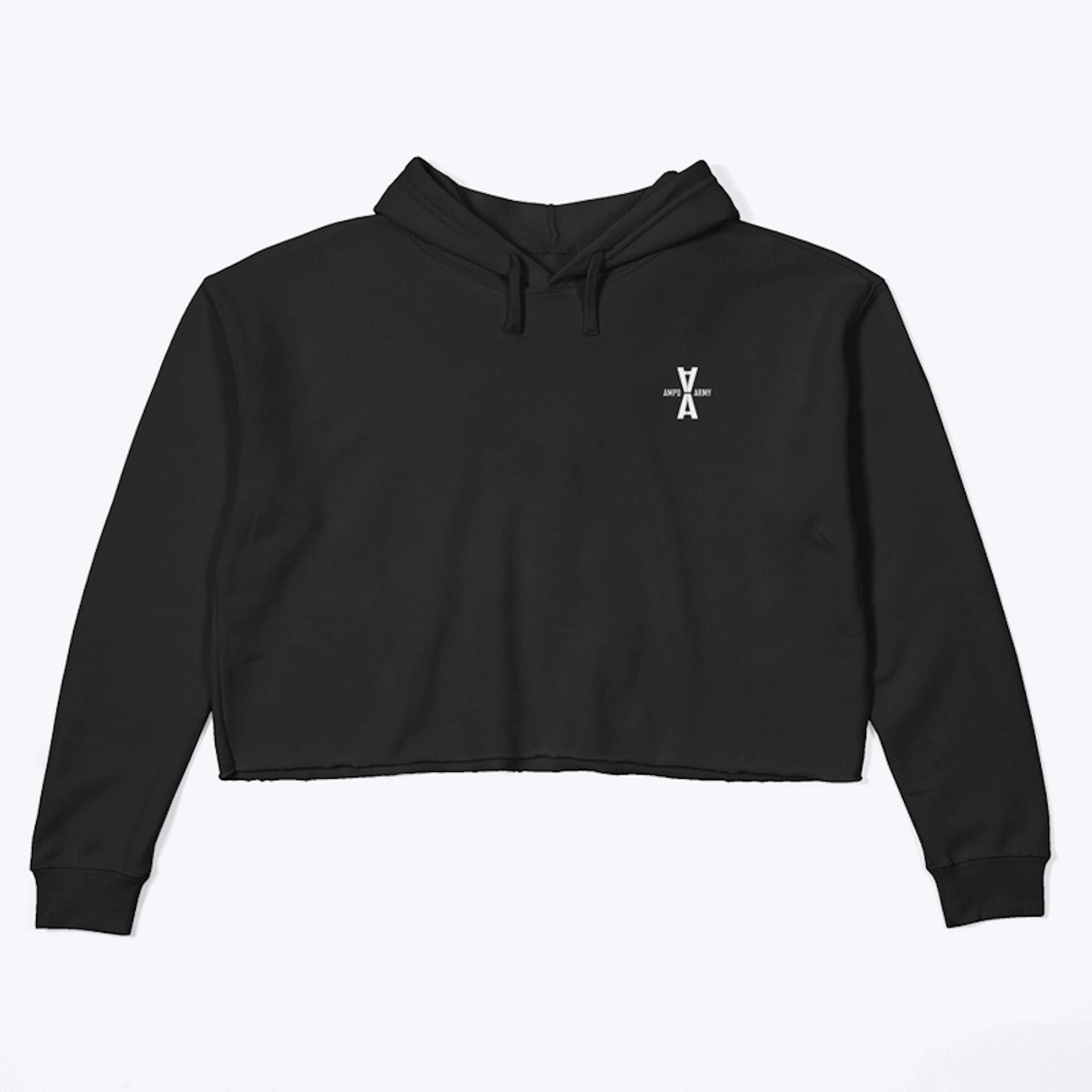 AMPD ARMY PREVAIL CROPPED HOODIE
