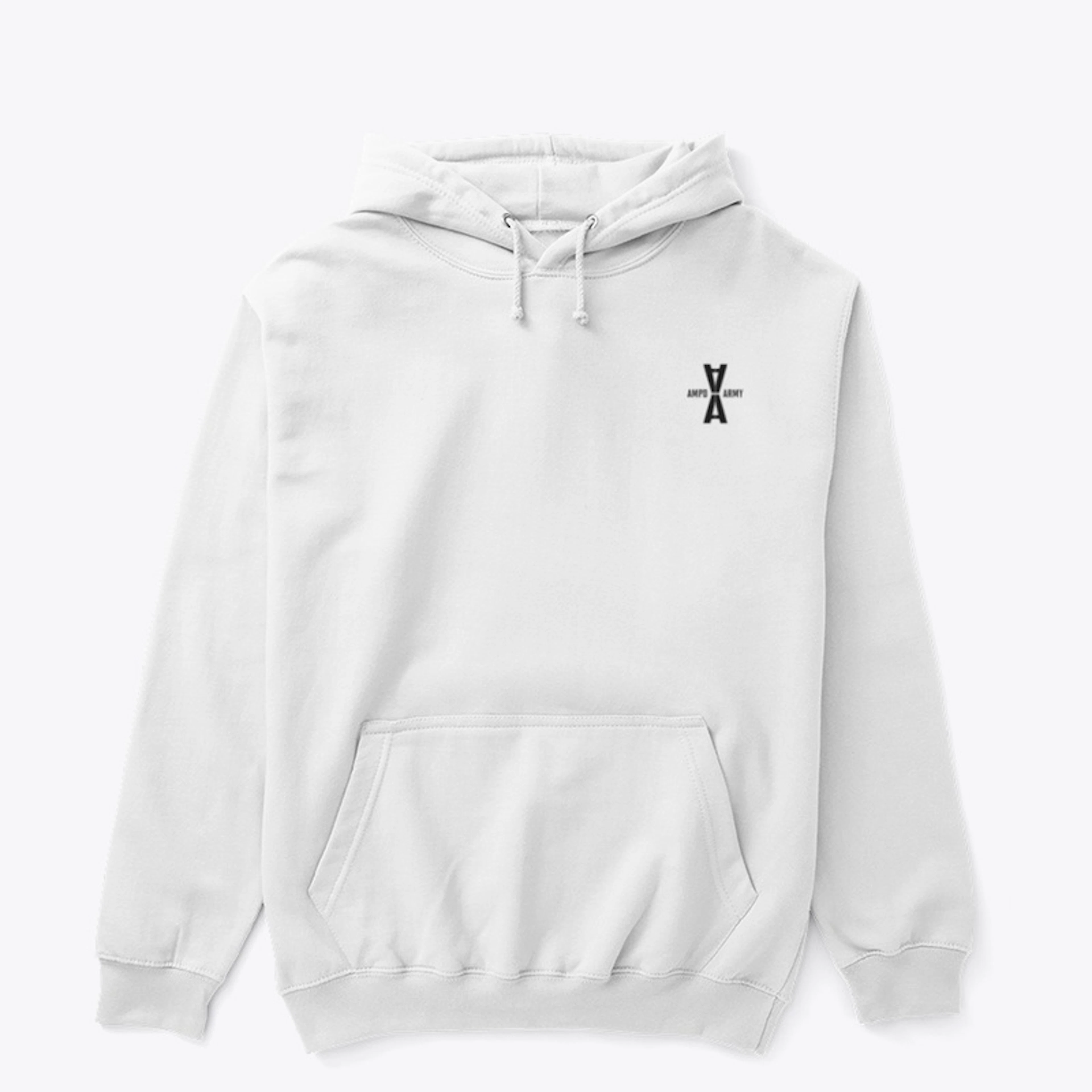 AMPD ARMY PREVAIL CLASSIC PULLOVER WHITE