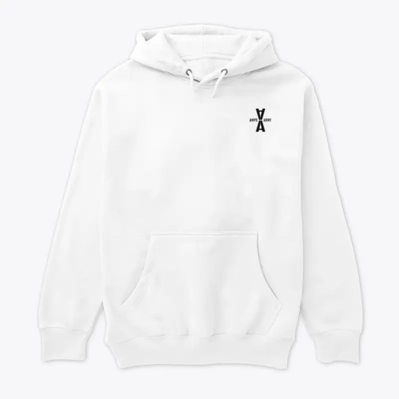 AMPD ARMY PREVAIL PREMIUM PULLOVER WHITE